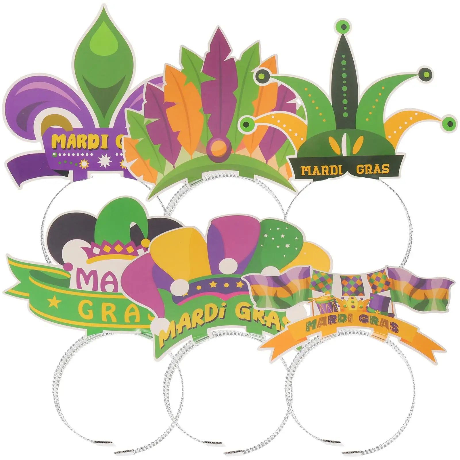 6 Pcs Party Decorative Headb s Aluminum Foil Paper Hair Ladies Stage Performance Accessories Birthday Cosplay Costume Show
6 Pcs Party Decorative Headb s Aluminum Foil Paper Hair Ladies Stage Performance Accessories Birthday Cosplay Costume Show