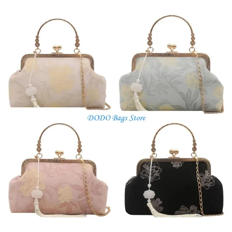 E8FB Shoulder Bags for Women Chinese Patterned Shoulder Crossbody Bag Trendy Handbag Purses Elegant Handbag Gifts
E8FB Shoulder Bags for Women Chinese Patterned Shoulder Crossbody Bag Trendy Handbag Purses Elegant Handbag Gifts