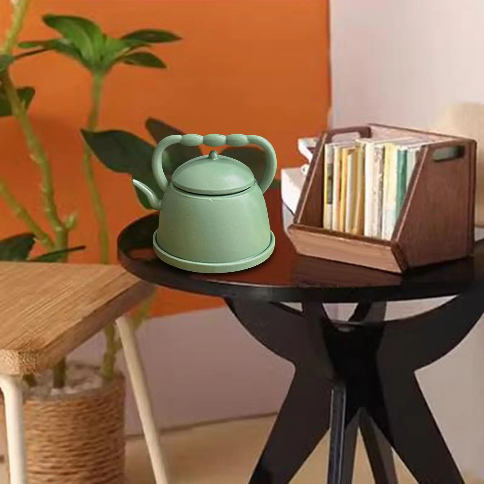 Simulation Dollhouse Tea Kettle with Cups Table Decoration Mini Kitchen Furniture for Dolls Playhouse
Simulation Dollhouse Tea Kettle with Cups Table Decoration Mini Kitchen Furniture for Dolls Playhouse