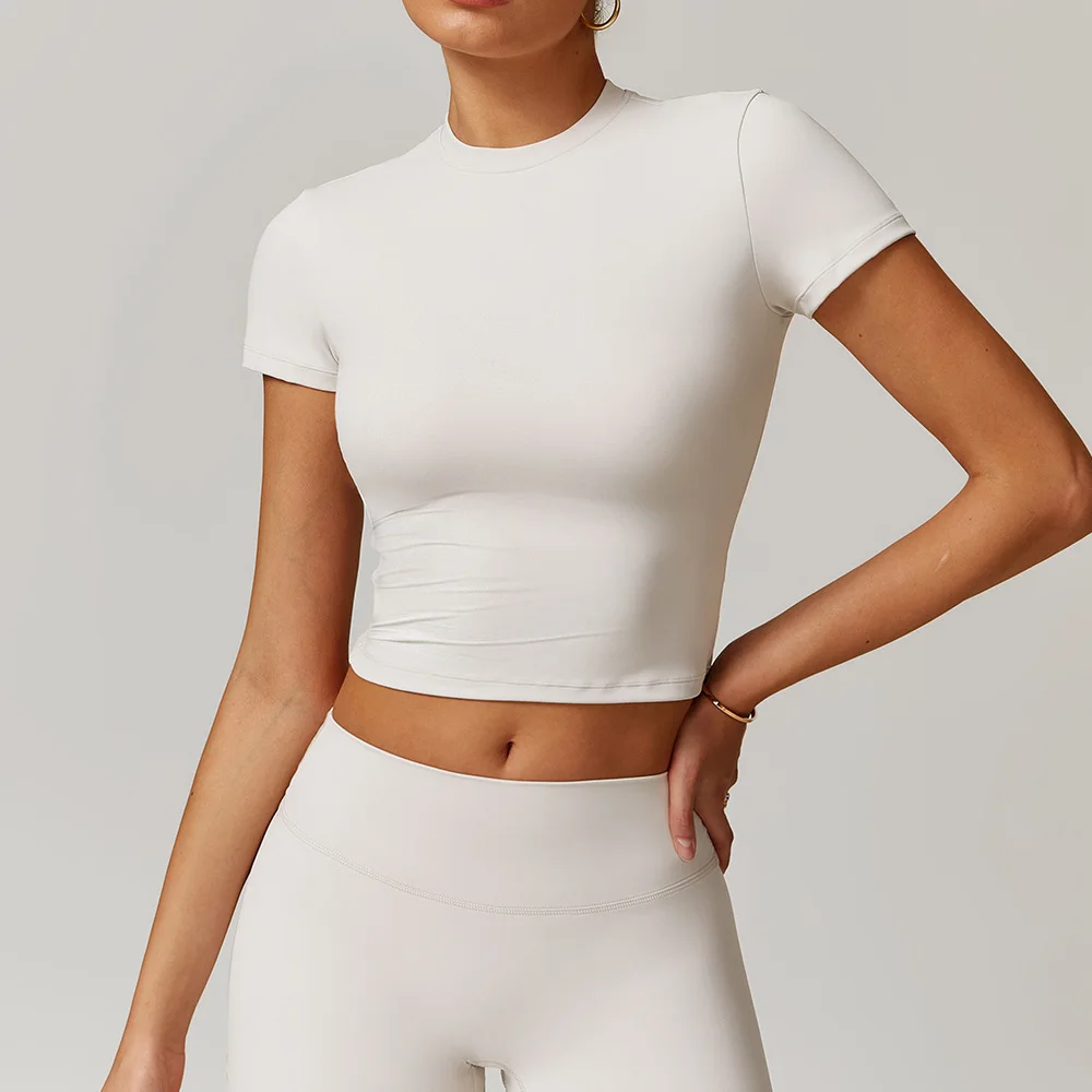 Women Yoga Top Sport T Shirts Fitness Clothes Short Sleeve Yoga Shirt Gym Top Running Shirts Active Wear Push Up Sport Dance Top
Women Yoga Top Sport T Shirts Fitness Clothes Short Sleeve Yoga Shirt Gym Top Running Shirts Active Wear Push Up Sport Dance Top