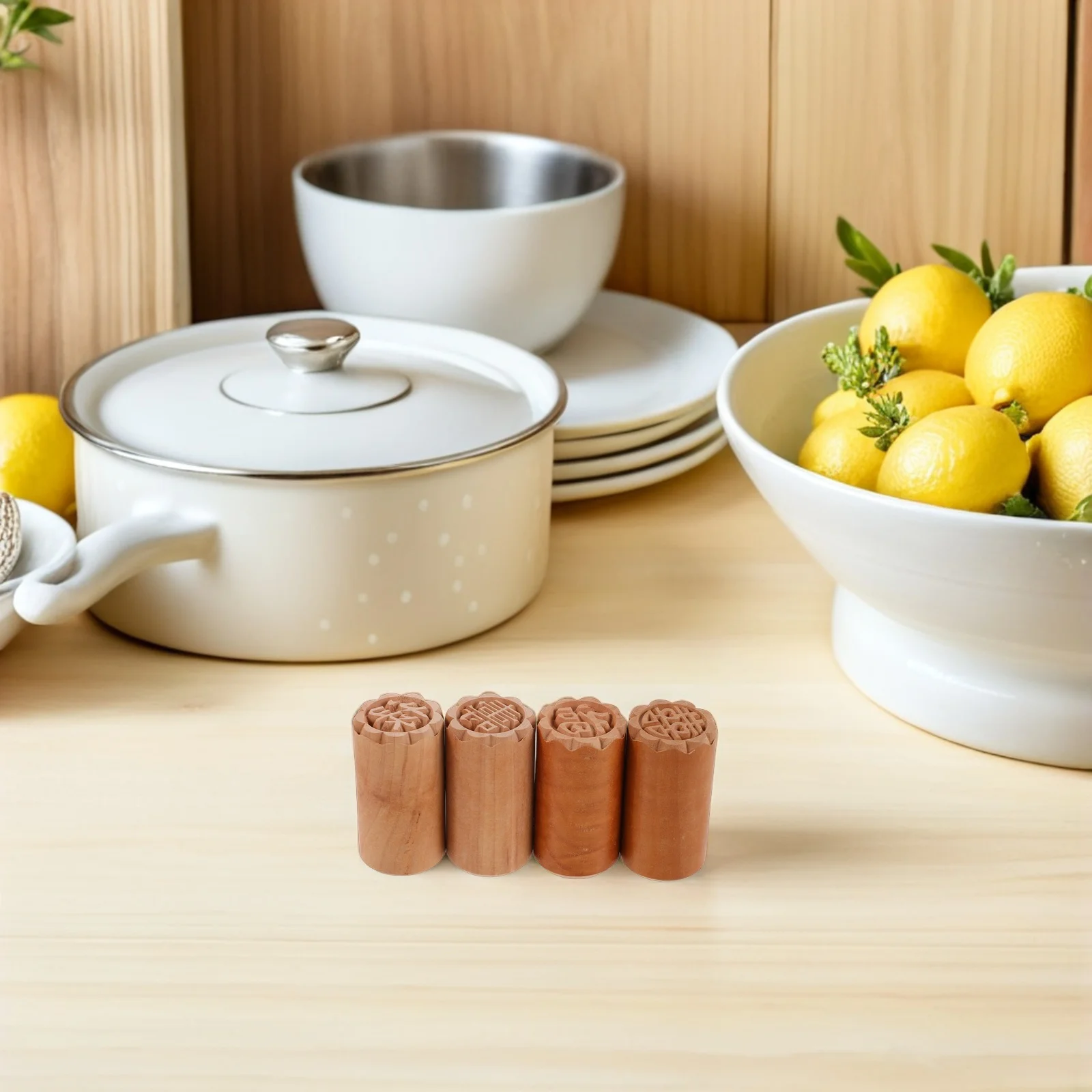 4pcs Mooncake Mold Wooden Cake Stamper For Baking Traditional Pastry Dessert Making Tool Cookie Stamp Dough Decoration Kitchen
4pcs Mooncake Mold Wooden Cake Stamper For Baking Traditional Pastry Dessert Making Tool Cookie Stamp Dough Decoration Kitchen