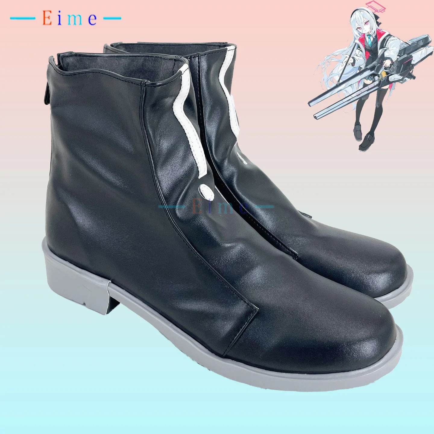 Blue Archive Kei Cosplay Shoes Halloween Carnival Boots Game Cosplay Props Custom Made Big Size PU Leather Shoes
Blue Archive Kei Cosplay Shoes Halloween Carnival Boots Game Cosplay Props Custom Made Big Size PU Leather Shoes
