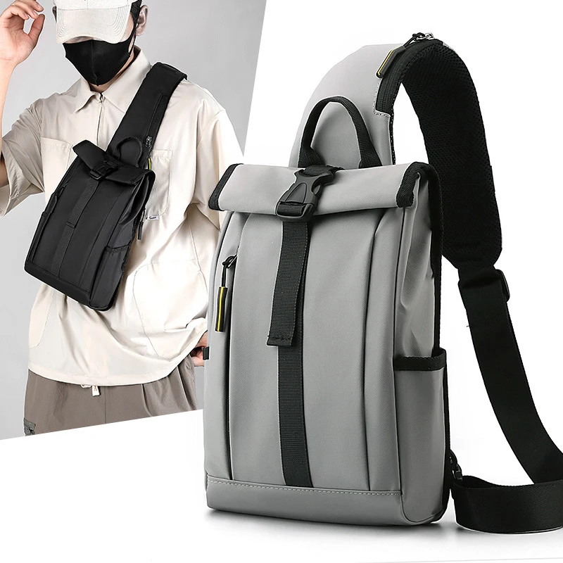 Men Chest Bag Large Capacity Shoulder Bags Portable Lightweight Cross Packs Multi-pocket Crossbody Pack with Detachable Shoulder
Men Chest Bag Large Capacity Shoulder Bags Portable Lightweight Cross Packs Multi-pocket Crossbody Pack with Detachable Shoulder
