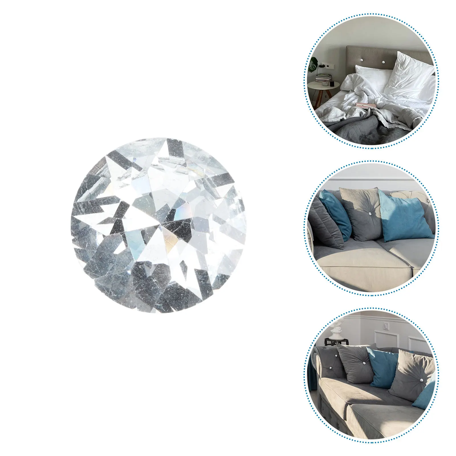 60Pcs Crystal Decorative Buttons Sew on Rhinestones Button for Sofa Couch Furniture DIY Sewing Accessories Sofa Button
60Pcs Crystal Decorative Buttons Sew on Rhinestones Button for Sofa Couch Furniture DIY Sewing Accessories Sofa Button