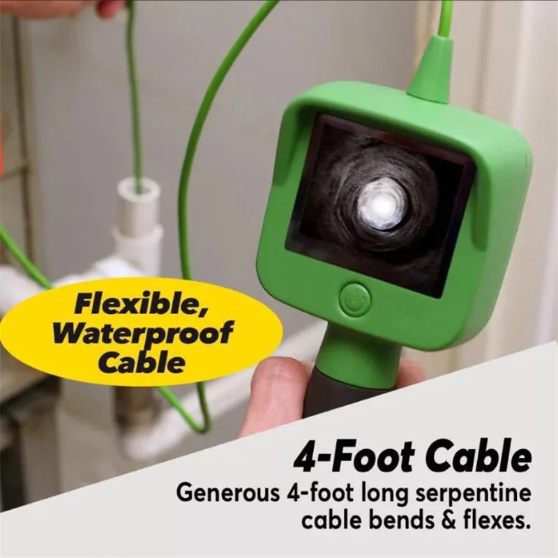 HD Wireless Home Endoscope Display Screen Industrial Endoscope Camera for Vents, Electrical , Drains, Toilet,Flexible Endoscopio
HD Wireless Home Endoscope Display Screen Industrial Endoscope Camera for Vents, Electrical , Drains, Toilet,Flexible Endoscopio