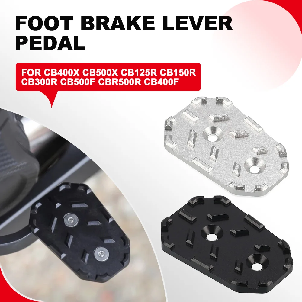 For HONDA CB400X CB500X CB125R CB150R CB300R CB500F CBR500R CB400F Rear Brake Pedal Lever Tip Plate Extender CB 500X CB500 X
For HONDA CB400X CB500X CB125R CB150R CB300R CB500F CBR500R CB400F Rear Brake Pedal Lever Tip Plate Extender CB 500X CB500 X