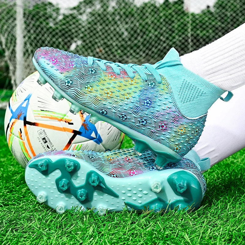 2024 Men's Soccer Shoes Large Size Ultralight Football Boots Boys Sneakers Non-Slip AG/TF Soccer Cleats Ankle Boots Unisex
2024 Men's Soccer Shoes Large Size Ultralight Football Boots Boys Sneakers Non-Slip AG/TF Soccer Cleats Ankle Boots Unisex