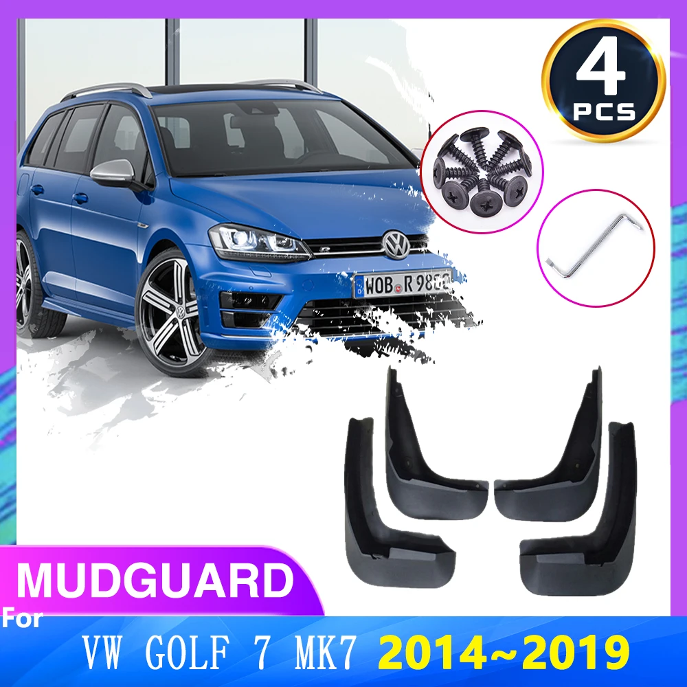For Volkswagen Golf 7 MK7 2015 2016 2017 2014~2019 Estate Variant Wagon 4 PCS Fender Mud Flaps Mudguards Car Auto Accessories
For Volkswagen Golf 7 MK7 2015 2016 2017 2014~2019 Estate Variant Wagon 4 PCS Fender Mud Flaps Mudguards Car Auto Accessories