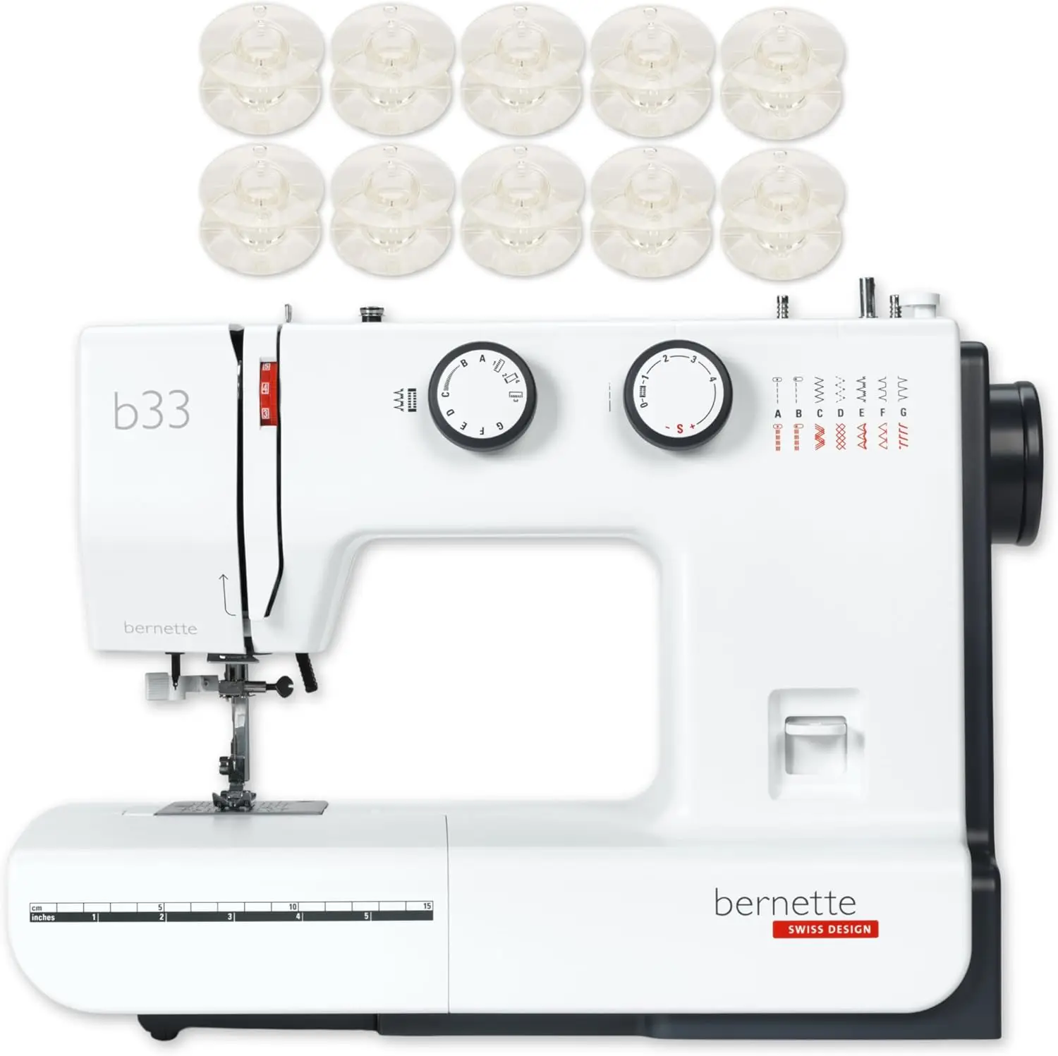 Mechanical Heavy Duty Portable Sewing Machine with Fifteen Built In Stitches Five Millimeter Width Front Loading Bobbin Semi Aut
Mechanical Heavy Duty Portable Sewing Machine with Fifteen Built In Stitches Five Millimeter Width Front Loading Bobbin Semi Aut
