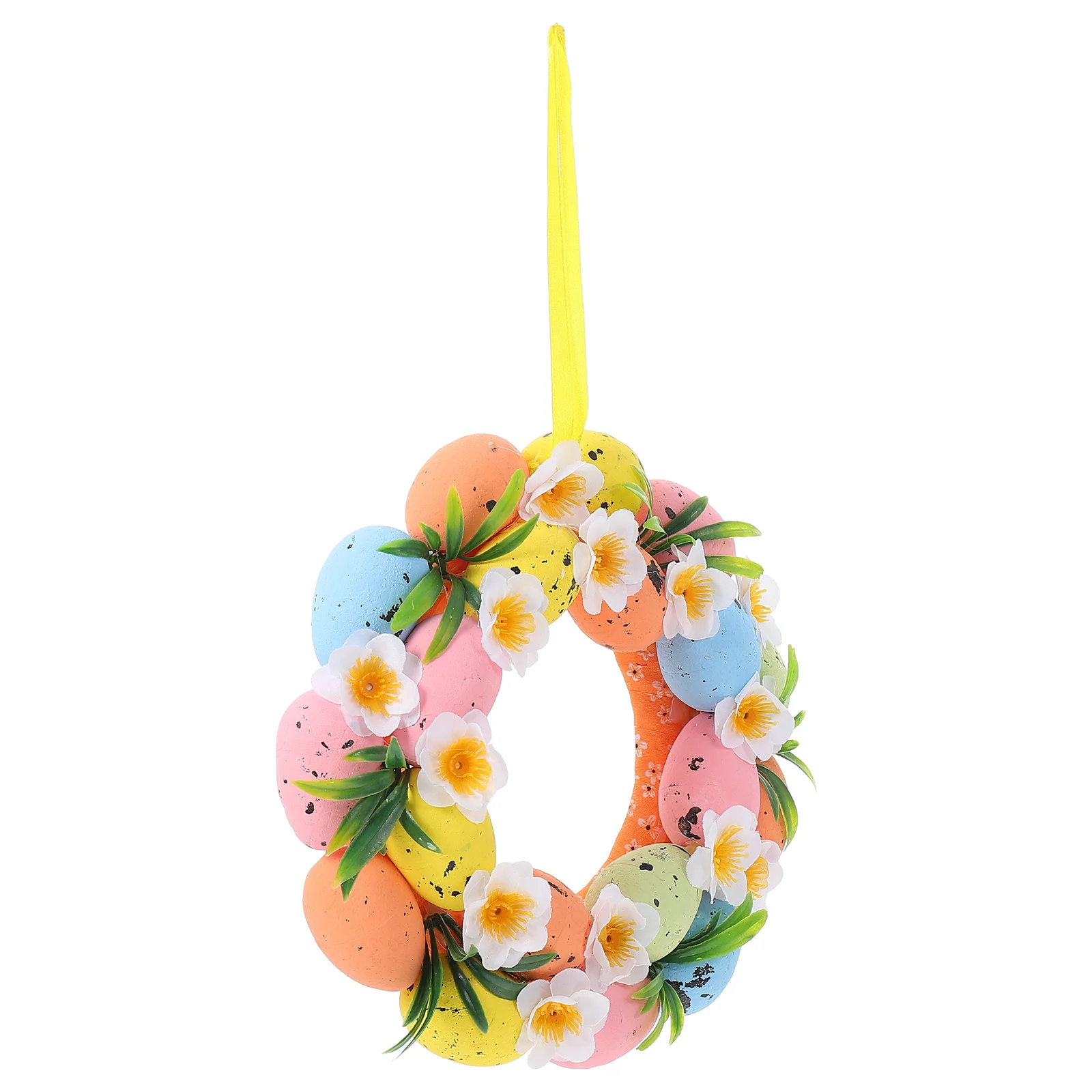 Easter Wreath Simulated Eggs Exquisite Craftsmanship Fine Texture Door Wreath Pendant Indoor Outdoor Festival Scene Decor
Easter Wreath Simulated Eggs Exquisite Craftsmanship Fine Texture Door Wreath Pendant Indoor Outdoor Festival Scene Decor