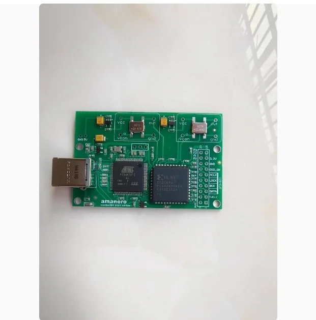 Suitable for Amanero USB IIS digital interface same solution, supports DSD512 32bits/384khz
Suitable for Amanero USB IIS digital interface same solution, supports DSD512 32bits/384khz