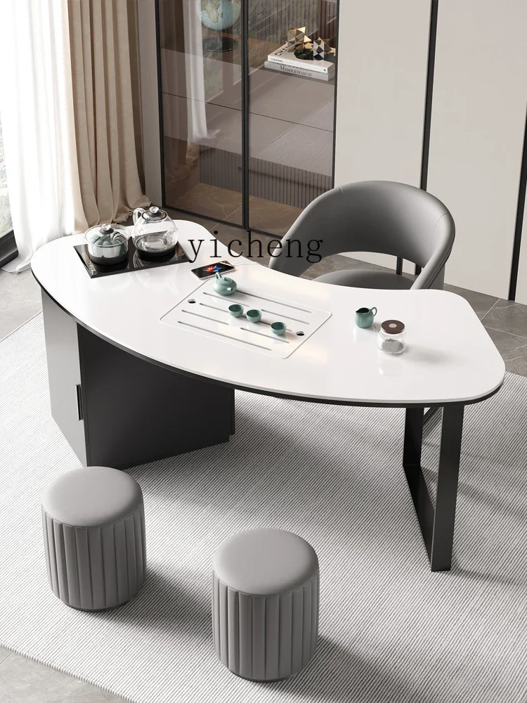 CZ-18 Minimalist Stone Slab Tea Table Table and Chairs Set for Home Balcony Modern Simple Living Room Furniture
CZ-18 Minimalist Stone Slab Tea Table Table and Chairs Set for Home Balcony Modern Simple Living Room Furniture