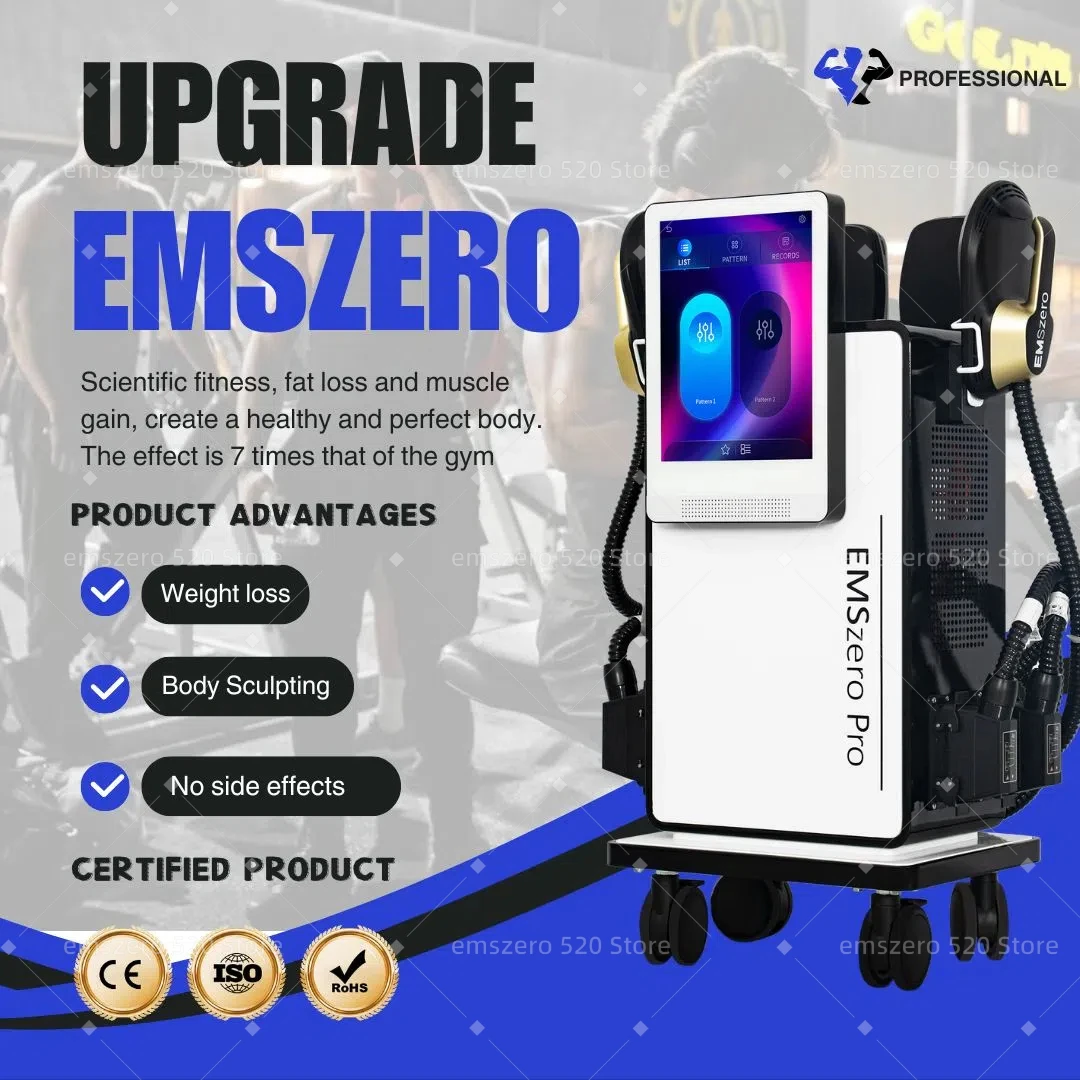 NEW Emszero 15 Tesla 6500W Professional Body Contouring Device High-Intensity Electromagnetic Therapy for Muscle Strengthening
NEW Emszero 15 Tesla 6500W Professional Body Contouring Device High-Intensity Electromagnetic Therapy for Muscle Strengthening