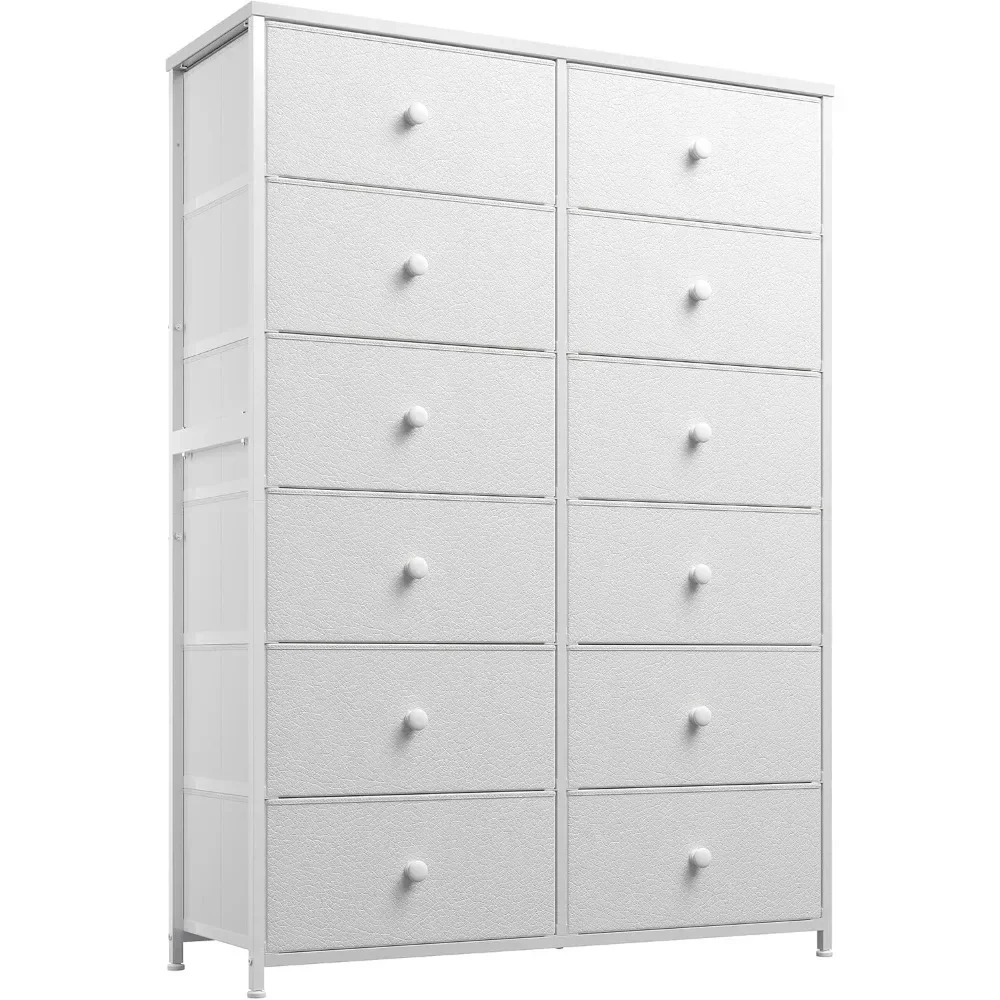 Dresser, Dresser for Bedroom, Tall Dresser with 12 Large Drawers Fabric Dressers & Chests of Drawers for Bedroom,Living Room
Dresser, Dresser for Bedroom, Tall Dresser with 12 Large Drawers Fabric Dressers & Chests of Drawers for Bedroom,Living Room