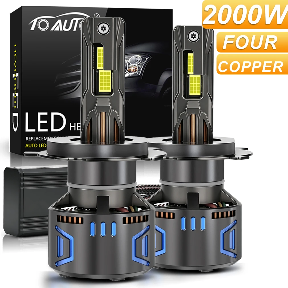H7 H4 Led Canbus Lamp Four Copper Tube 6000K Led Headlight Bulb For Car H1 H11 H8 HB3 9005 HB4 9006 Hir2 9012 Led Lights
H7 H4 Led Canbus Lamp Four Copper Tube 6000K Led Headlight Bulb For Car H1 H11 H8 HB3 9005 HB4 9006 Hir2 9012 Led Lights