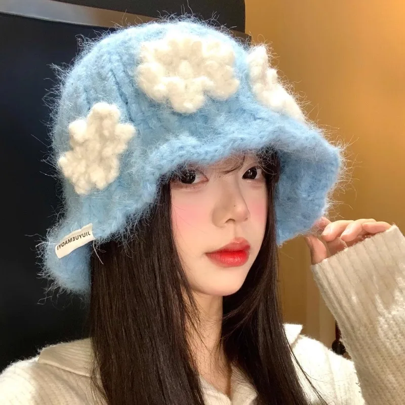 Ins Sweet Flower Design Вязаные панамы для женщин Зимняя атмосфера путешествий Универсальные маленькие теплые шапки для бассейна Y2K
Ins Sweet Flower Design Вязаные панамы для женщин Зимняя атмосфера путешествий Универсальные маленькие теплые шапки для бассейна Y2K