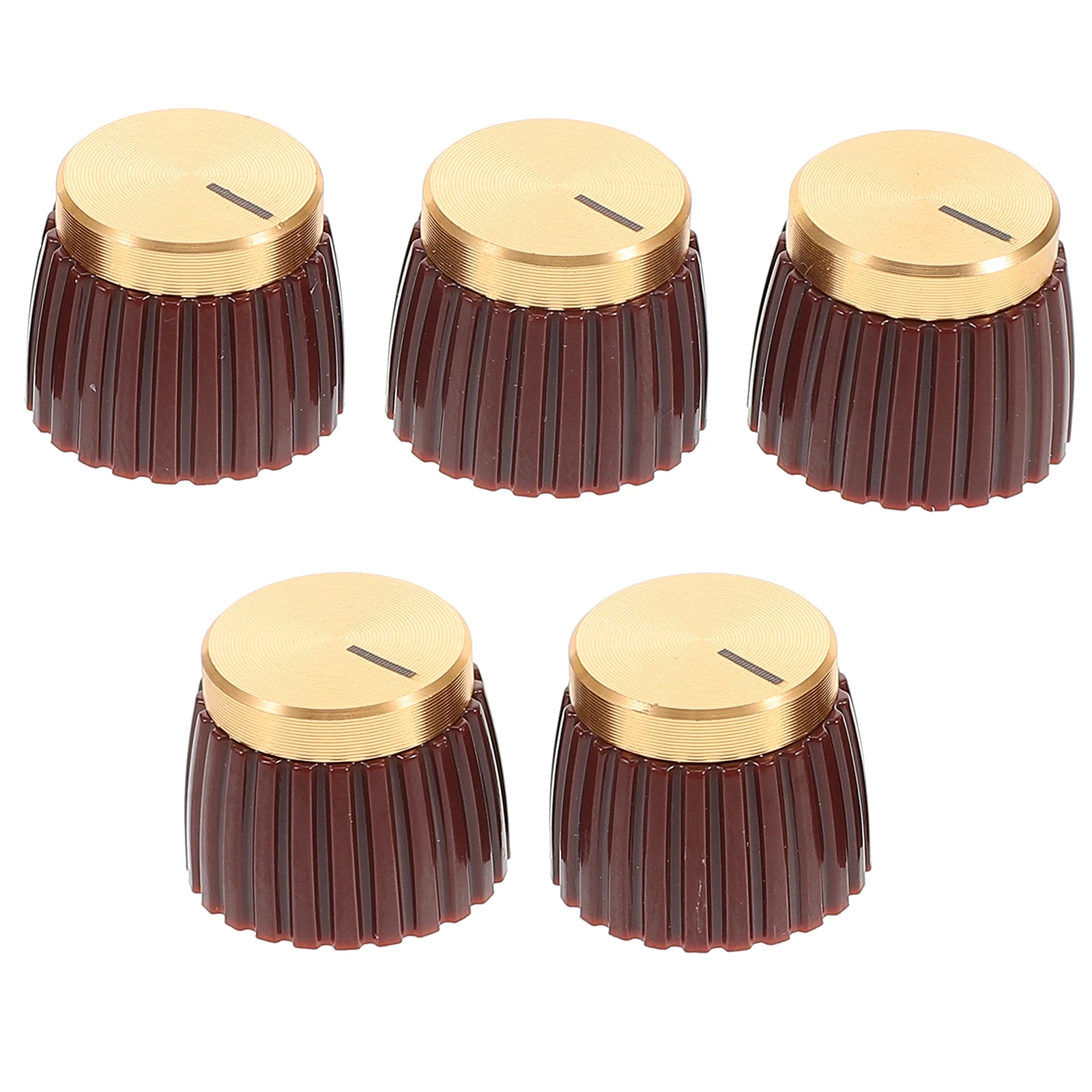 5pcs Potentiometer Volume Caps Bass Control Knob For Amplifier for Electric Guitar Bass Amplifier Sound Equipment Replacement
5pcs Potentiometer Volume Caps Bass Control Knob For Amplifier for Electric Guitar Bass Amplifier Sound Equipment Replacement
