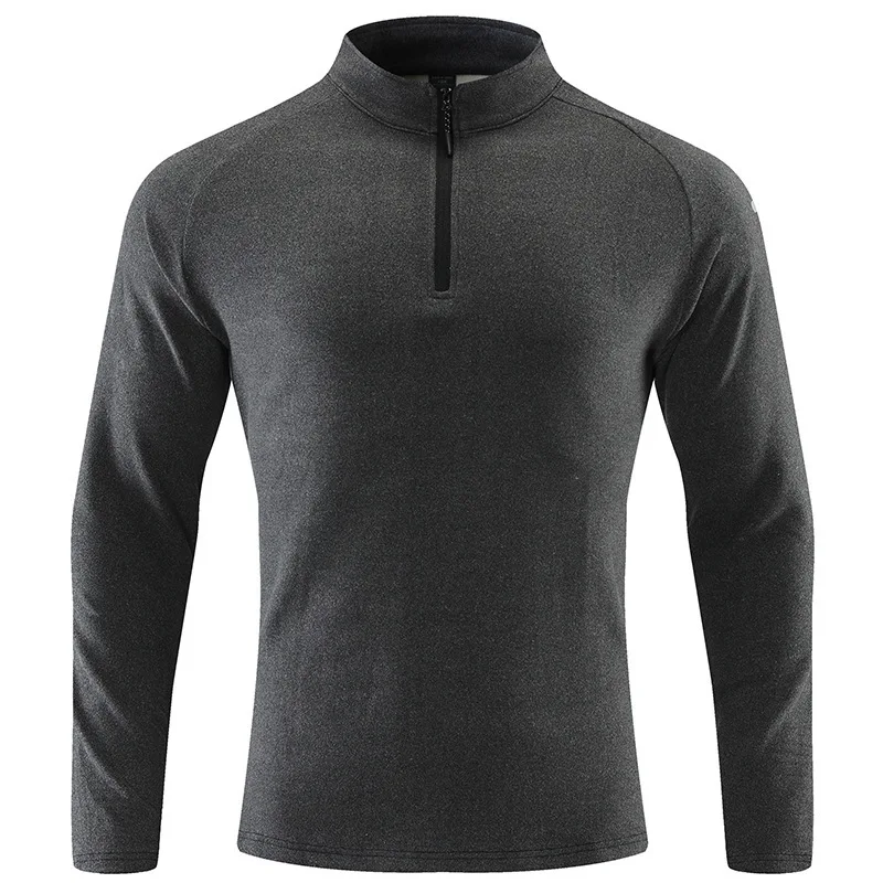 Clothes Men's Elastic Quick-drying Breathable Fleece Warm Clothes Stand-up Collar German Fleece Long-sleeved Top Solid Color
Clothes Men's Elastic Quick-drying Breathable Fleece Warm Clothes Stand-up Collar German Fleece Long-sleeved Top Solid Color