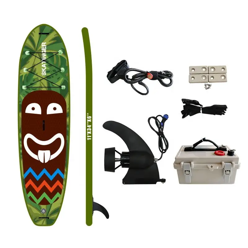 11' OEM Jet Surf Electric sup Board Water Sports Surfing Inflatable Stand up Paddle padel Board Electric Fin Electric Surfboard
11' OEM Jet Surf Electric sup Board Water Sports Surfing Inflatable Stand up Paddle padel Board Electric Fin Electric Surfboard
