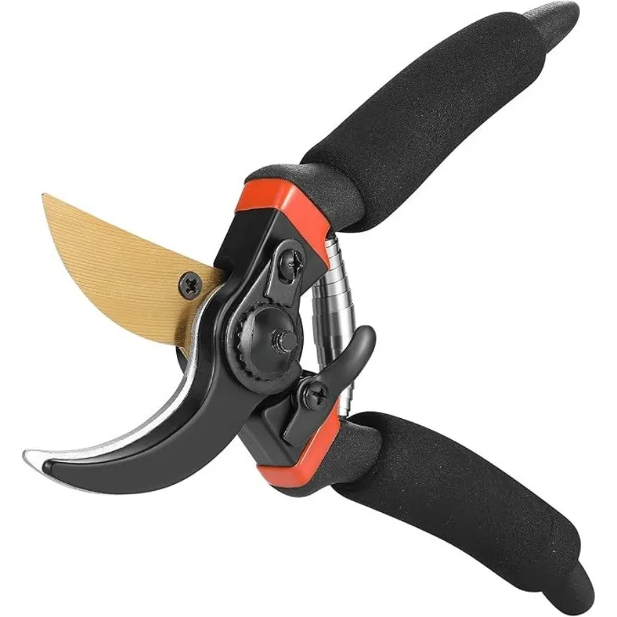 Garden Pruning Shears Stainless Steel Blades Handheld Scissors Set with Gardening Gloves Heavy Duty Garden Bypass Pruning Shear
Garden Pruning Shears Stainless Steel Blades Handheld Scissors Set with Gardening Gloves Heavy Duty Garden Bypass Pruning Shear
