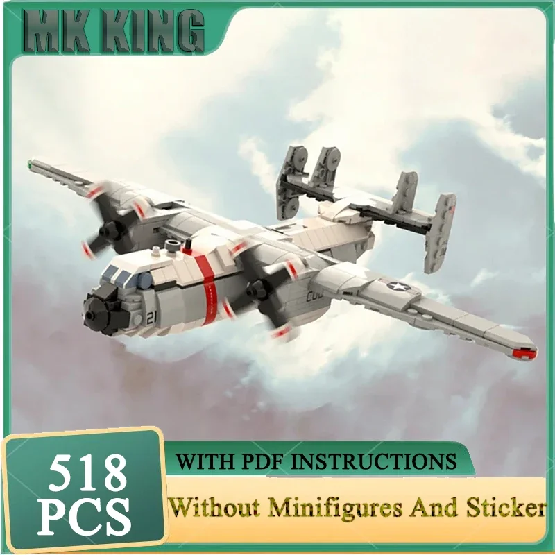 Модульный истребитель Moc, строительные кирпичи, военный масштаб 1:72, C-2, борзая, модель бомбардировщика, технологические блоки, набор «сделай сам», сборка, подарок
Модульный истребитель Moc, строительные кирпичи, военный масштаб 1:72, C-2, борзая, модель бомбардировщика, технологические блоки, набор «сделай сам», сборка, подарок