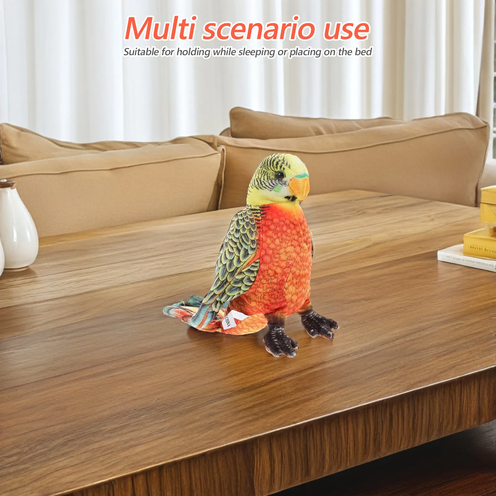 Charming Realistic Parrot Stuffed Animal Soft Touch Ideal for Cuddling and Decorating Kids Room Bird Stuffed
Charming Realistic Parrot Stuffed Animal Soft Touch Ideal for Cuddling and Decorating Kids Room Bird Stuffed