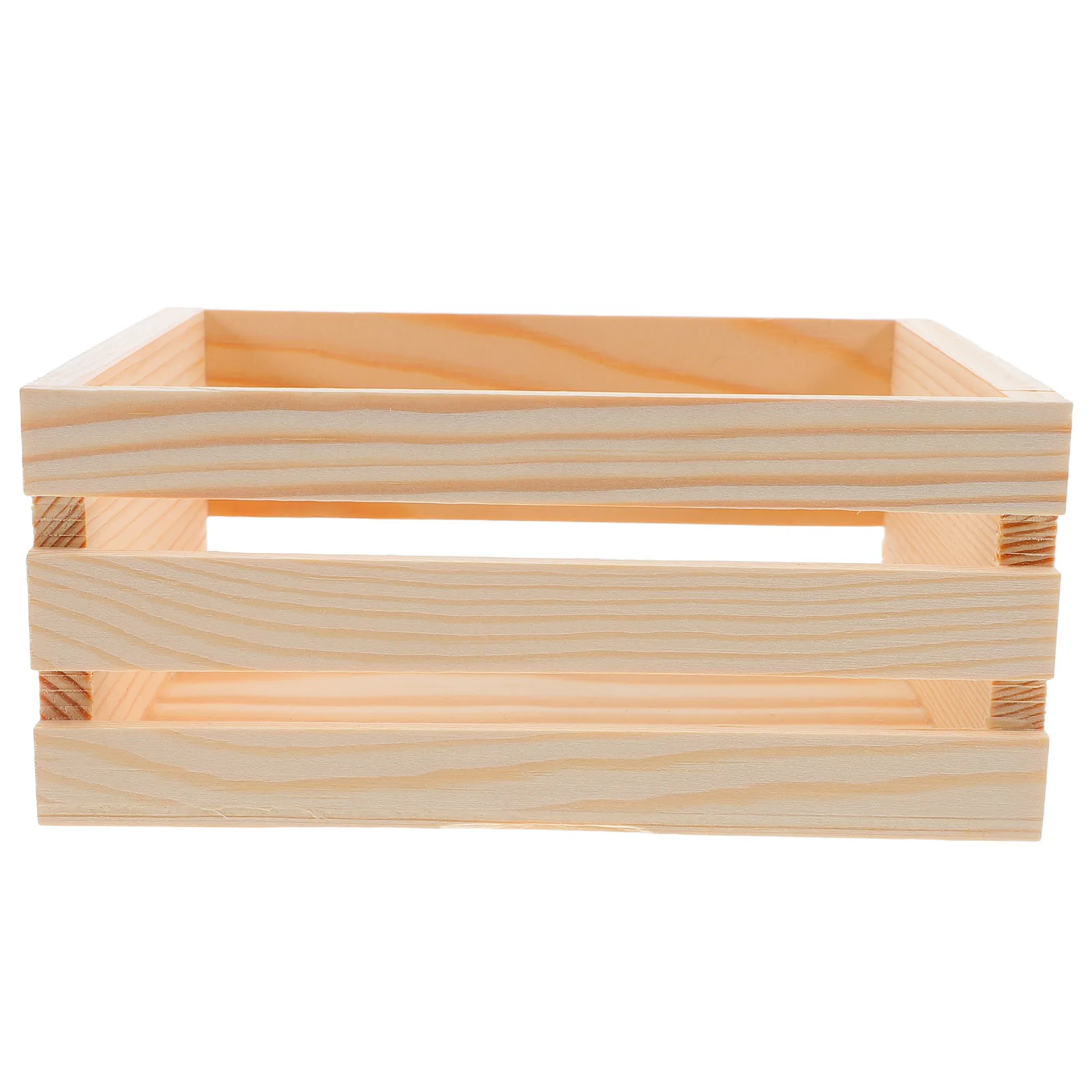 Mini Wooden Storage Basket Desk Organizer Retro Boxes Hollow Design Material Versatile Storage Small Size Desktop
Mini Wooden Storage Basket Desk Organizer Retro Boxes Hollow Design Material Versatile Storage Small Size Desktop