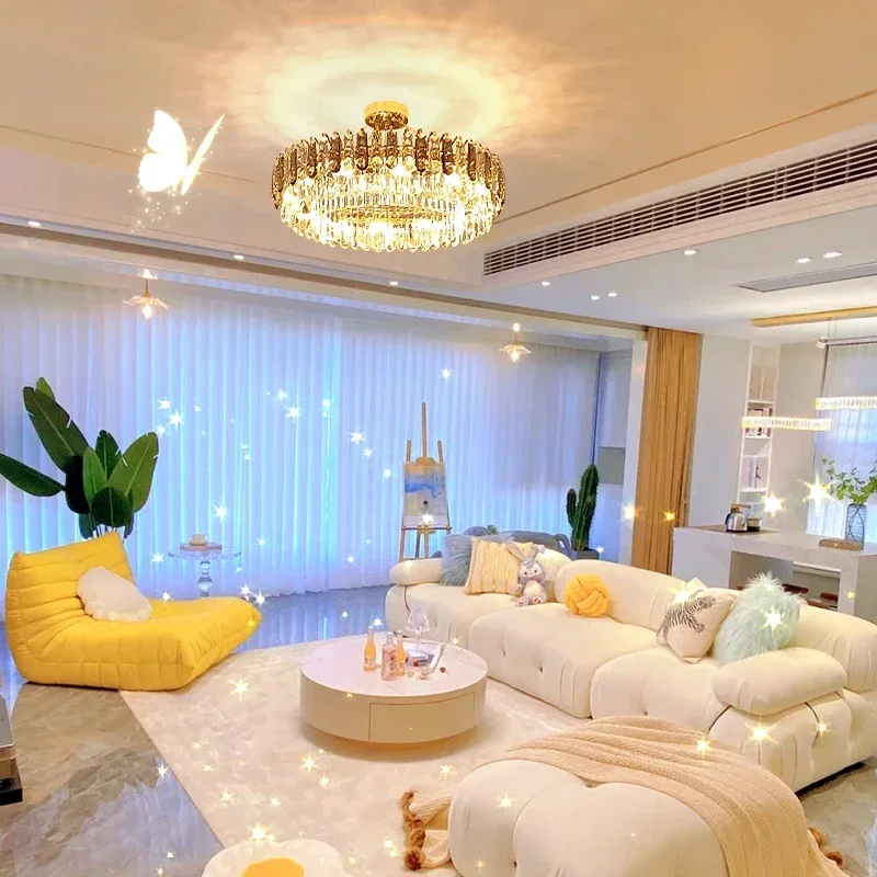 Nordic LED Crystal Chandeliers Gold Luxury Lighting Dining Room Living Room Bedroom Kitchen Island Lights Indoor Hanging Light
Nordic LED Crystal Chandeliers Gold Luxury Lighting Dining Room Living Room Bedroom Kitchen Island Lights Indoor Hanging Light