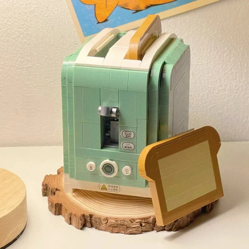 3D Model DIY Mini Blocks Bricks Building Multifunction Household Bread Maker Toaster Food Machine Toy for Children
3D Model DIY Mini Blocks Bricks Building Multifunction Household Bread Maker Toaster Food Machine Toy for Children