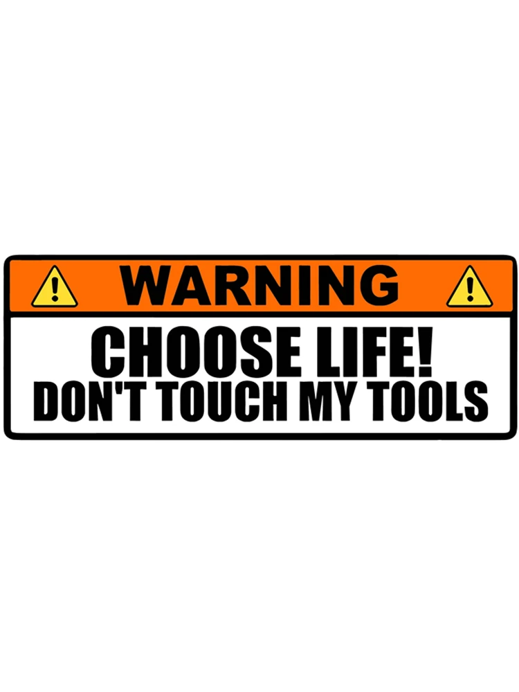 Small Town WARNING CHOOSE LIFE! DON'T TOUCH MY TOOLS Car Stickers Decal Anime Cute Car Accessories Decoration
Small Town WARNING CHOOSE LIFE! DON'T TOUCH MY TOOLS Car Stickers Decal Anime Cute Car Accessories Decoration