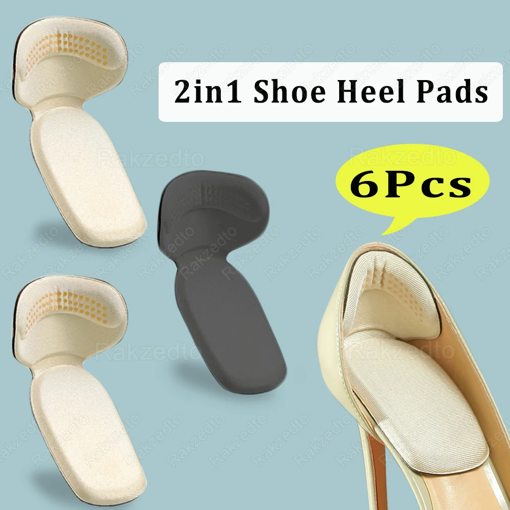6pcs Heel Protector for Shoes Reduce Insert High Heels Pain Relief Insoles Soft Sponge Shock Absorbing Shoe Heel Pads for Woman
6pcs Heel Protector for Shoes Reduce Insert High Heels Pain Relief Insoles Soft Sponge Shock Absorbing Shoe Heel Pads for Woman