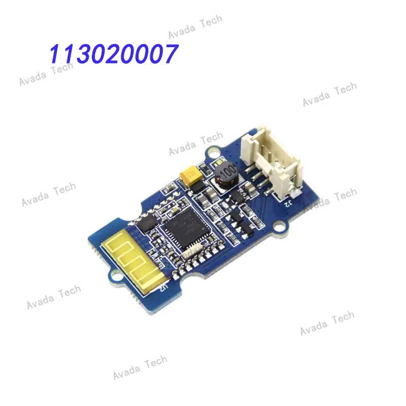 113020007 Grove - BLE v1 (Grove - Bluetooth Low Energy v1) uses a Low Energy Bluetooth module -- HM-11
113020007 Grove - BLE v1 (Grove - Bluetooth Low Energy v1) uses a Low Energy Bluetooth module -- HM-11