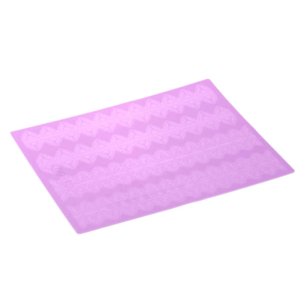 Silicone Lace Mat Cake Edge Mold Fondant Paste Baking Mould Embossed Mat Decorating Supplies Sugar Craft Tool Flexible
Silicone Lace Mat Cake Edge Mold Fondant Paste Baking Mould Embossed Mat Decorating Supplies Sugar Craft Tool Flexible