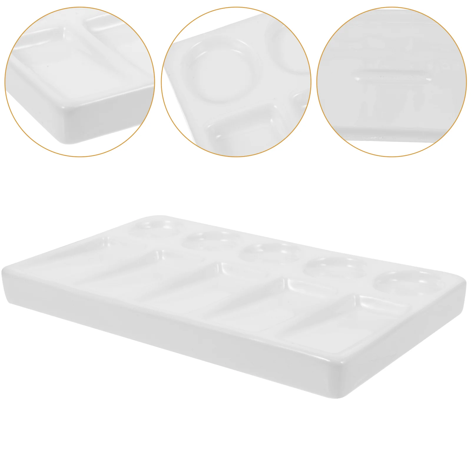 Wall Mirrors Decorative Rectangular Color Palette Charm Decoration Ceramic Major White
Wall Mirrors Decorative Rectangular Color Palette Charm Decoration Ceramic Major White