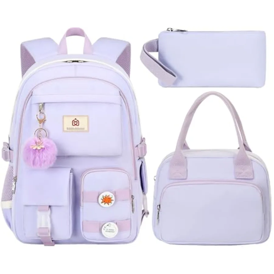 School Backpack for Teen Girls Women College Laptop Backpacks Girl Cute Bookbag Set with Lunch Box Pencil Case Elementary Middl
School Backpack for Teen Girls Women College Laptop Backpacks Girl Cute Bookbag Set with Lunch Box Pencil Case Elementary Middl
