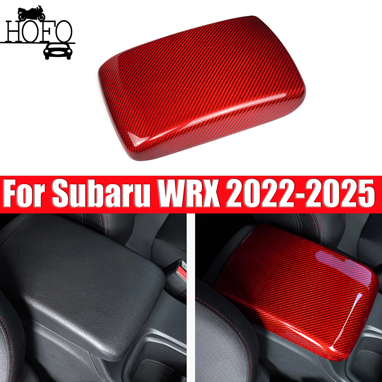 Real Carbon Fiber Car Console Armrest Cover Trim For Subaru WRX 2022-2025
Real Carbon Fiber Car Console Armrest Cover Trim For Subaru WRX 2022-2025