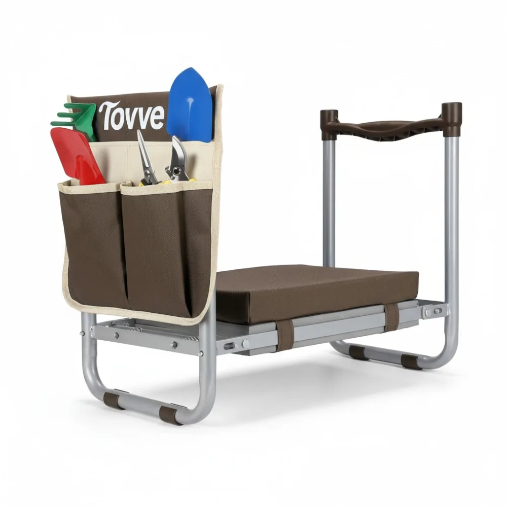 Foldable Garden Kneeler Seat with Tool Bag, Heavy Duty Stool for Women Seniors Gardening Gifts
Foldable Garden Kneeler Seat with Tool Bag, Heavy Duty Stool for Women Seniors Gardening Gifts