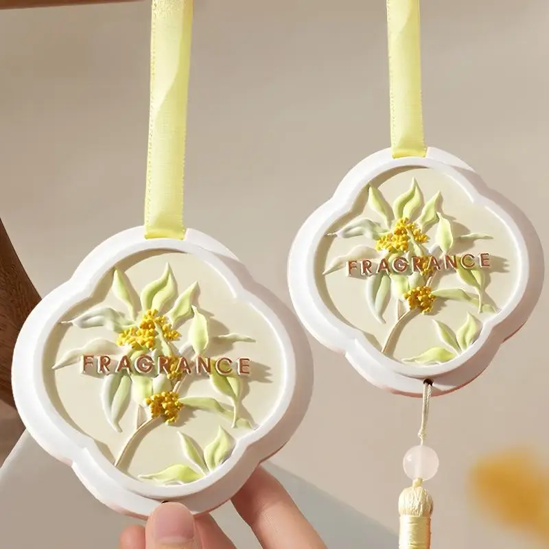 Matarile Plant extracted essential oil fragrance tablets osmanthus fragrance gypsum fragrance tablets hanging car decorations
Matarile Plant extracted essential oil fragrance tablets osmanthus fragrance gypsum fragrance tablets hanging car decorations