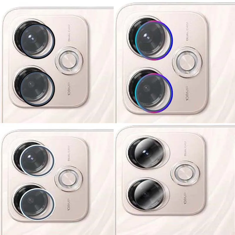 for Redmi 13X Lens Protector Tempered Glass Cap Back Camera Cover Colorful Metal Ring Clear Glass Hard Film
for Redmi 13X Lens Protector Tempered Glass Cap Back Camera Cover Colorful Metal Ring Clear Glass Hard Film