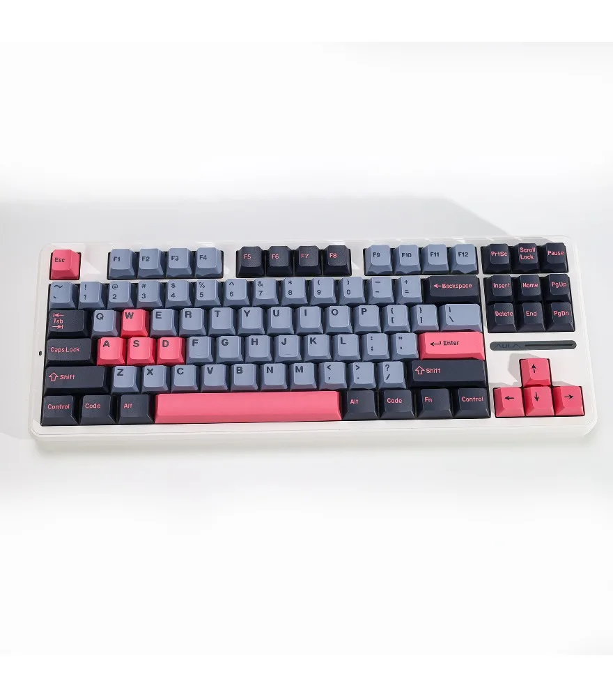 Keycap Original height PBT two-color full set Suitable for wooting Mega lion mechanical keyboard
Keycap Original height PBT two-color full set Suitable for wooting Mega lion mechanical keyboard