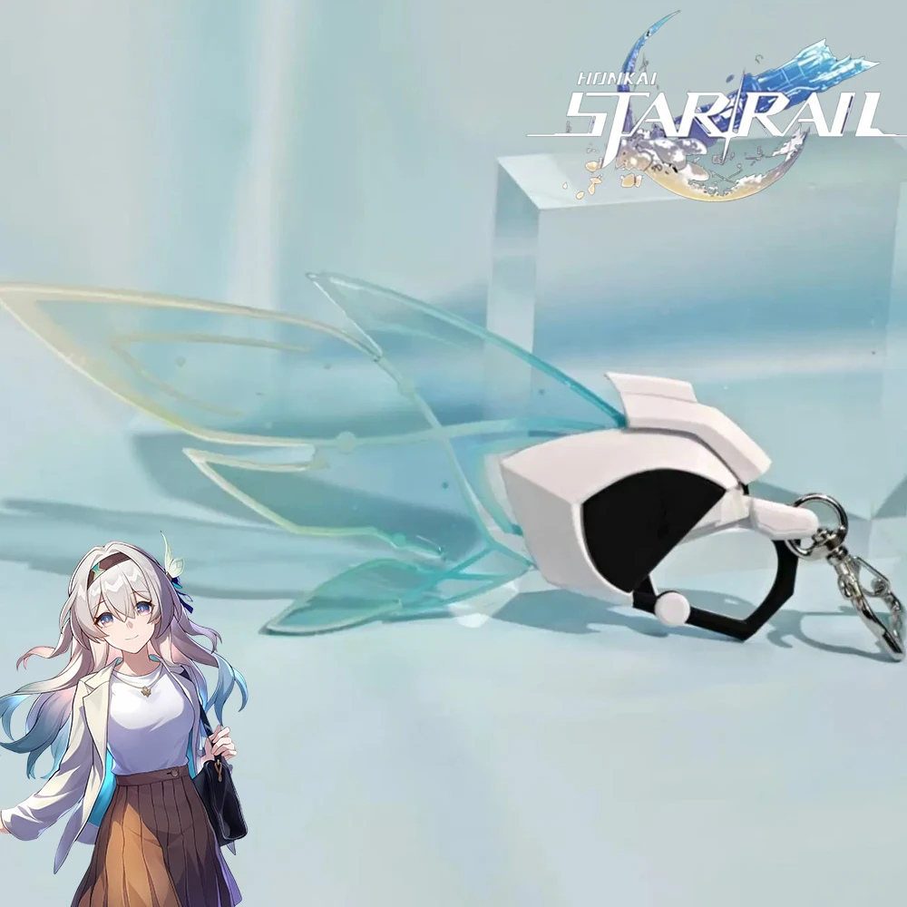Game Honkai: Star Rail Firefly Wings Cosplay Key Chain Acrylic Keychain Fashion Decoration Keyring Unisex Party Prop
Game Honkai: Star Rail Firefly Wings Cosplay Key Chain Acrylic Keychain Fashion Decoration Keyring Unisex Party Prop