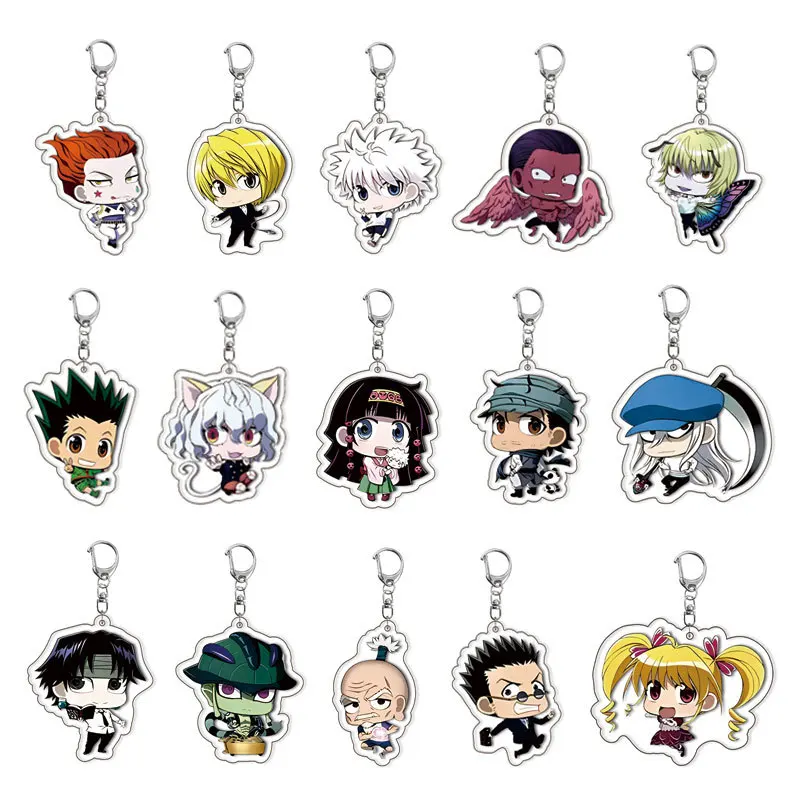 Anime Acrylic Keychain-HUNTER×HUNTER Cartoon Character Pendant, Suitable for Bags and Keys,cosplay gifts Perfect Gift for Fans
Anime Acrylic Keychain-HUNTER×HUNTER Cartoon Character Pendant, Suitable for Bags and Keys,cosplay gifts Perfect Gift for Fans