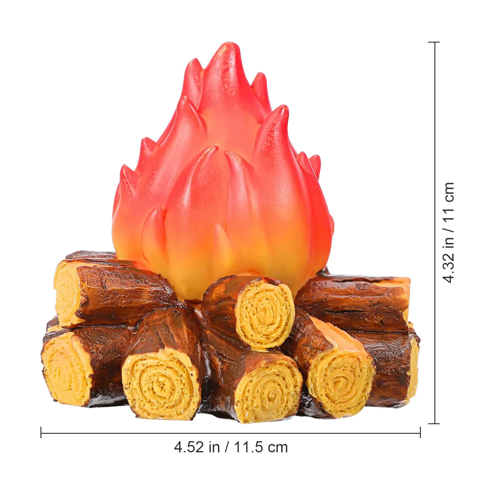 Fake Fire Simulated Flame Lamp Christmas Light Bulb House Resin Miniature Powered Campfire
Fake Fire Simulated Flame Lamp Christmas Light Bulb House Resin Miniature Powered Campfire