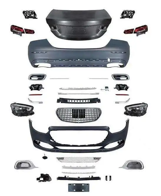 Model Auto Front Rear Bumper Kit Spoiler Side Skirts for Mercedes Benz E Class W213 2018-2024
Model Auto Front Rear Bumper Kit Spoiler Side Skirts for Mercedes Benz E Class W213 2018-2024