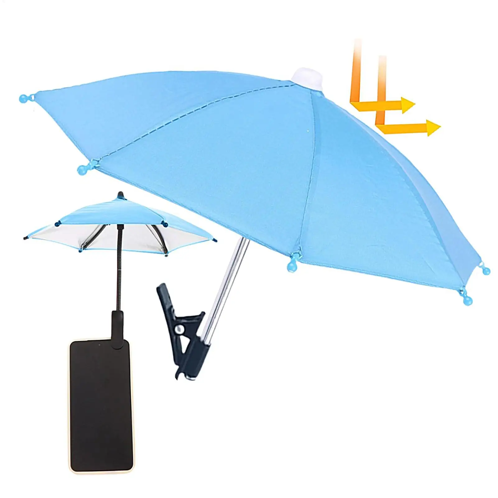 Mobile Phone Holder Sunscreen Umbrella Clip Outdoor Mobile Phone Fixed Umbrella Rain Parasol Mobile Phone Anti-Reflective
Mobile Phone Holder Sunscreen Umbrella Clip Outdoor Mobile Phone Fixed Umbrella Rain Parasol Mobile Phone Anti-Reflective