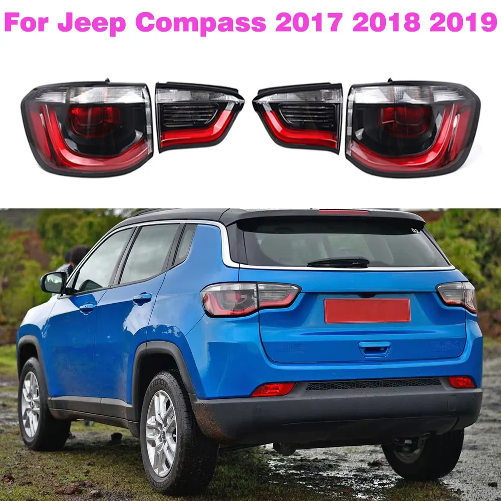 55112684AA 55112685AA Car Rear Tail Light Turn Signal Taillights Brake Warning Lamp Compatible For Jeep Compass 2017 2018 2019
55112684AA 55112685AA Car Rear Tail Light Turn Signal Taillights Brake Warning Lamp Compatible For Jeep Compass 2017 2018 2019