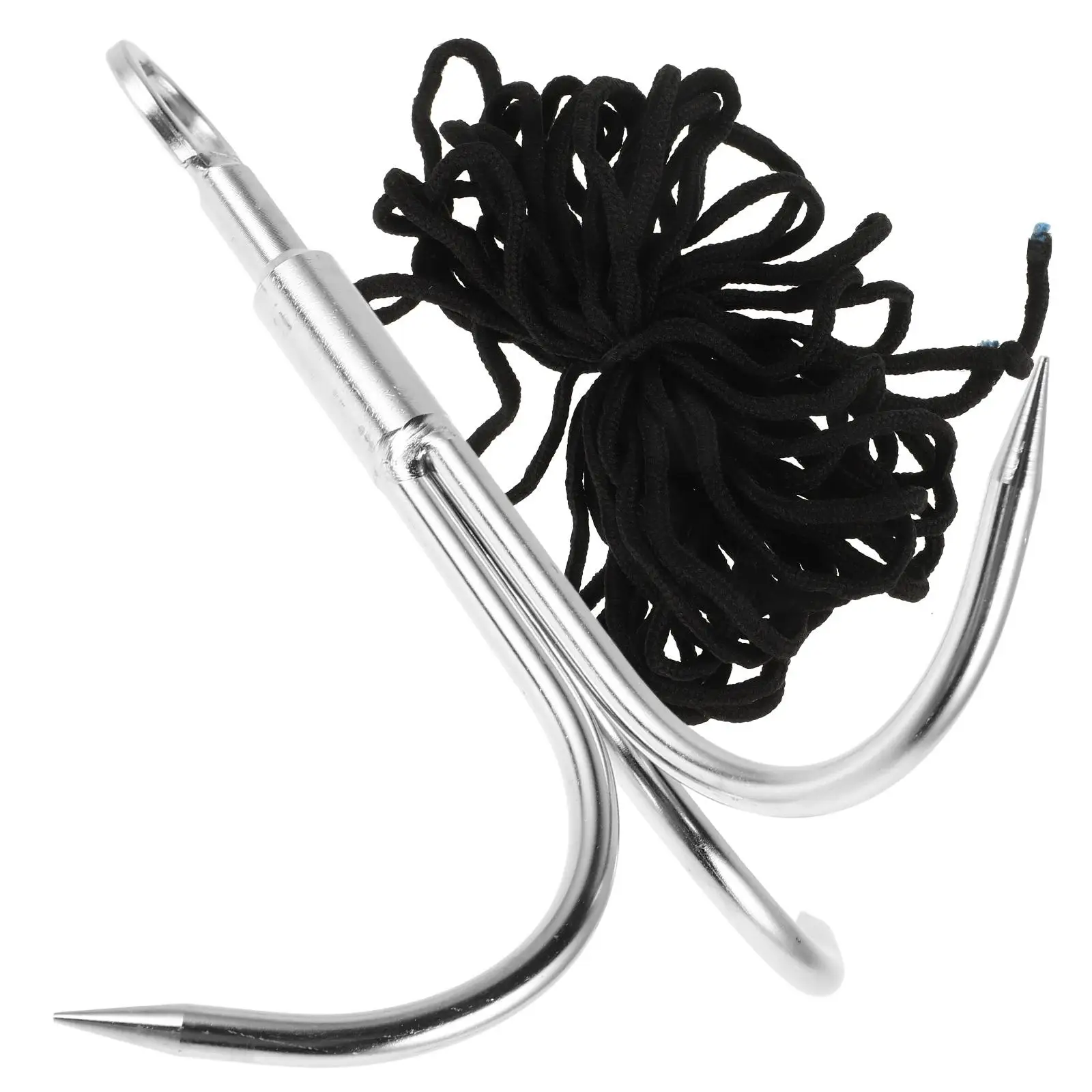 Three Water Grass Stainless Steel Grappling Hook Durable Construction Ideal Fishing Outdoor Climbing Supplies Long
Three Water Grass Stainless Steel Grappling Hook Durable Construction Ideal Fishing Outdoor Climbing Supplies Long