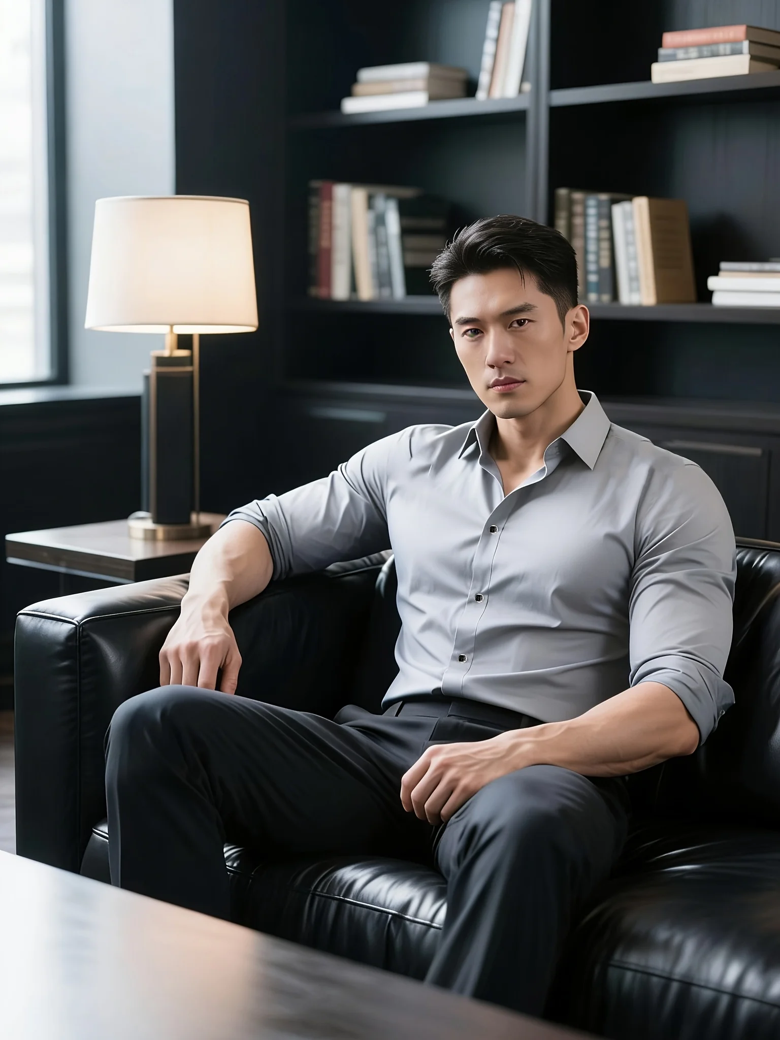 Men's high-quality business long-sleeved casual shirt, suitable for wearing in spring and summer, plain-color business casual sh
Men's high-quality business long-sleeved casual shirt, suitable for wearing in spring and summer, plain-color business casual sh