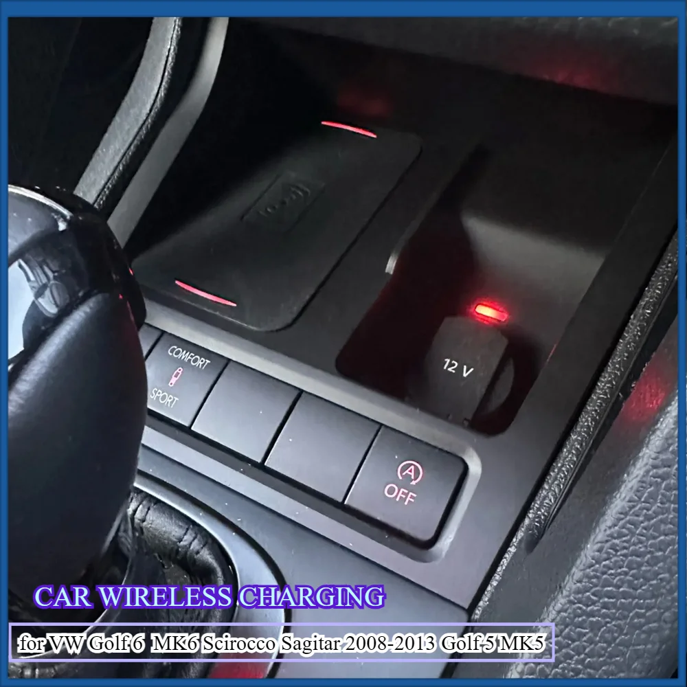 Автомобильное беспроводное зарядное устройство для Volkswagen Golf 6 MK6 Golf 5 MK5 Scirocco Sagitar 2008-2013, зарядная панель, держатель для телефона, аксессуары
Автомобильное беспроводное зарядное устройство для Volkswagen Golf 6 MK6 Golf 5 MK5 Scirocco Sagitar 2008-2013, зарядная панель, держатель для телефона, аксессуары