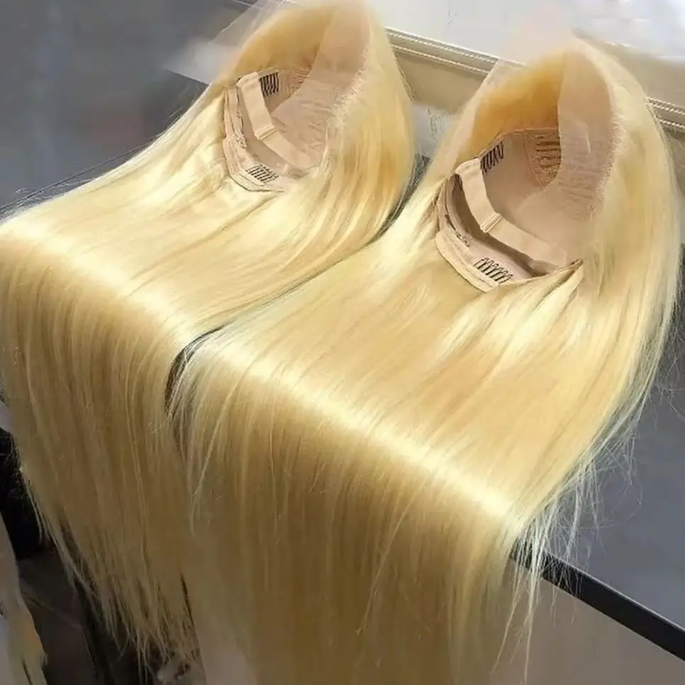100% Remy Hair 613 Blonde Wigs Human Hair Bone Straight Blonde 13x4 HD Lace Frontal Human Hair Wigs For Women 200 Density 15A
100% Remy Hair 613 Blonde Wigs Human Hair Bone Straight Blonde 13x4 HD Lace Frontal Human Hair Wigs For Women 200 Density 15A